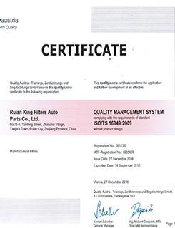 1132401320 filtro del aire de entrada del coche de la fibra de poli&eacute;ster de los filtros de combustible del cami&oacute;n AF25372 3