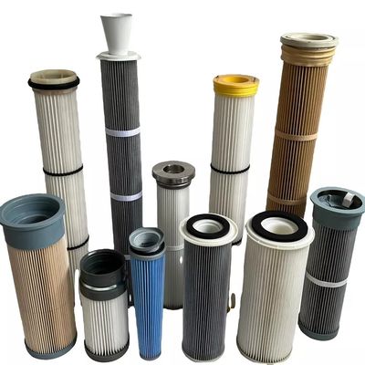 Filtro industrial del baghouse de la fábrica del poliéster del reemplazo de alta calidad de la filtración para el equipo de la limpieza del tubo de aire